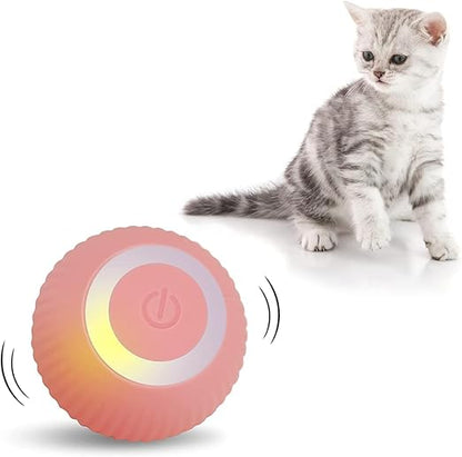 Automatic Cat Toy Ball – 360° Spinning Smart Ball for Active Play (Pack of 1)