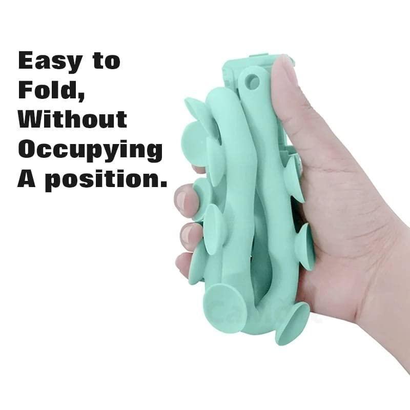 Cute Flexible Caterpillar Phone Stand – Multi-Angle Mobile Holder for Home & Travel