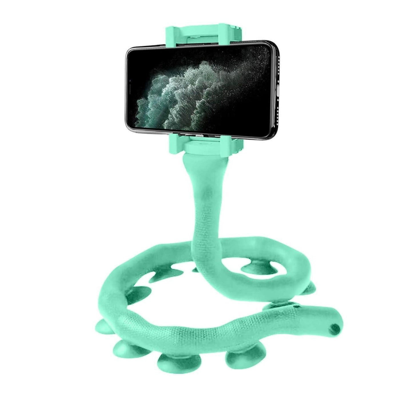 Cute Flexible Caterpillar Phone Stand – Multi-Angle Mobile Holder for Home & Travel