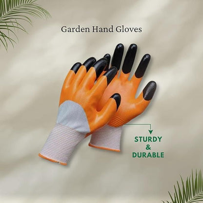 6-in-1 Gardening Tools Set with Organizer Box – Multi-Purpose Hand Tools Kit for Planting, Weeding & Digging"