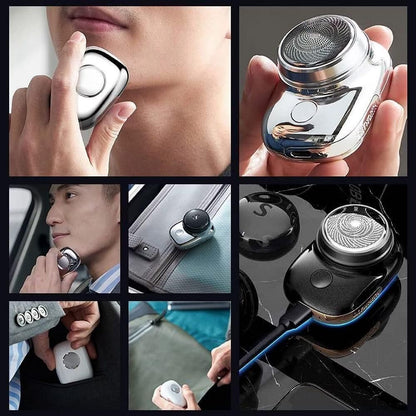 Mini Electric Shaver for Face & Body – Portable, USB Rechargeable