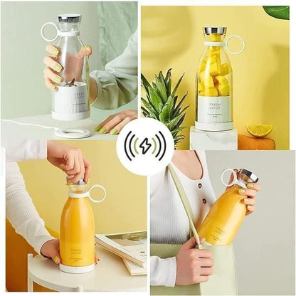 Wireless Personal Blender Bottle – Mini Juicer for Travel, Gym & Office Use