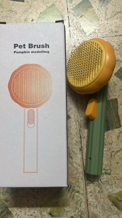 2-in-1 Self-Cleaning Comb for Dogs & Cats – Easy Hair Removal & Gentle Grooming